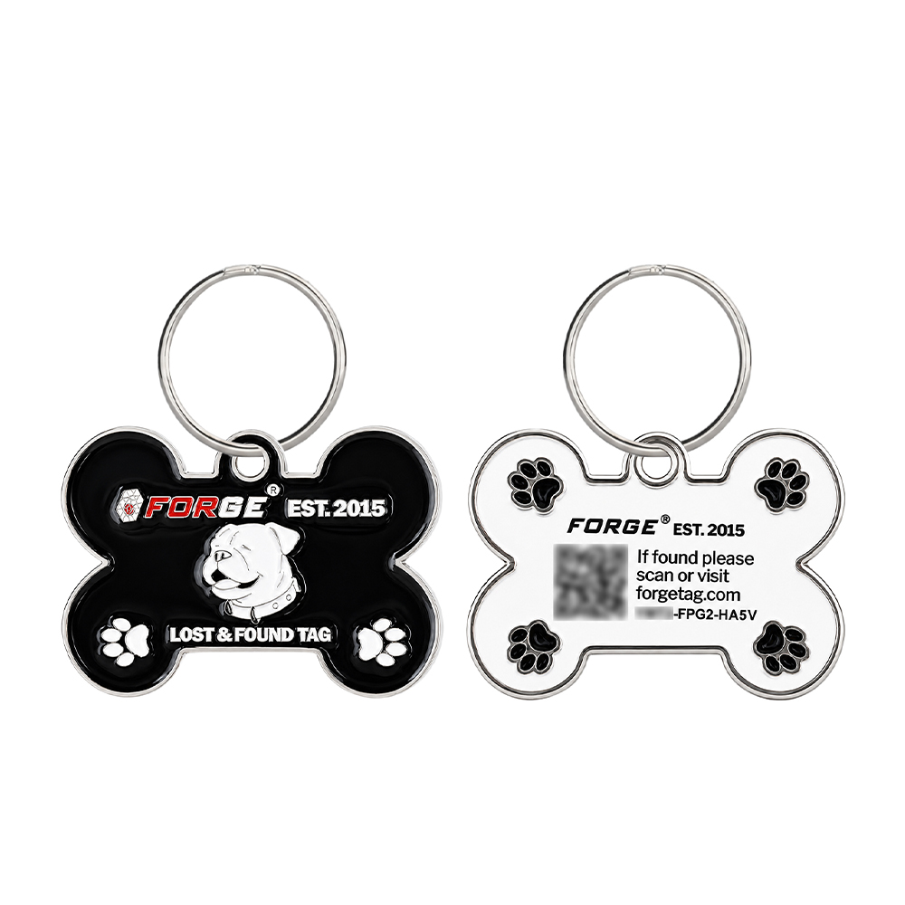 Forge Tag Lost and Found Travel Tag - Pet Tag 2 Pack