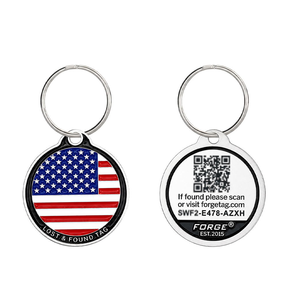 Forge Tag Lost and Found Travel Tag - Key Tag 2 Pack