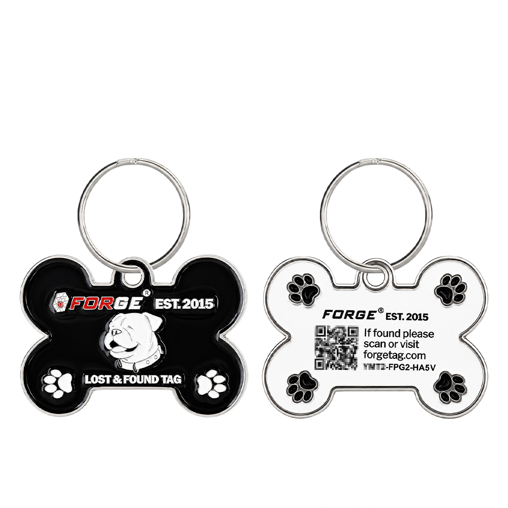Forge Tag Lost and Found Travel Tag - Pet Tag 2 Pack